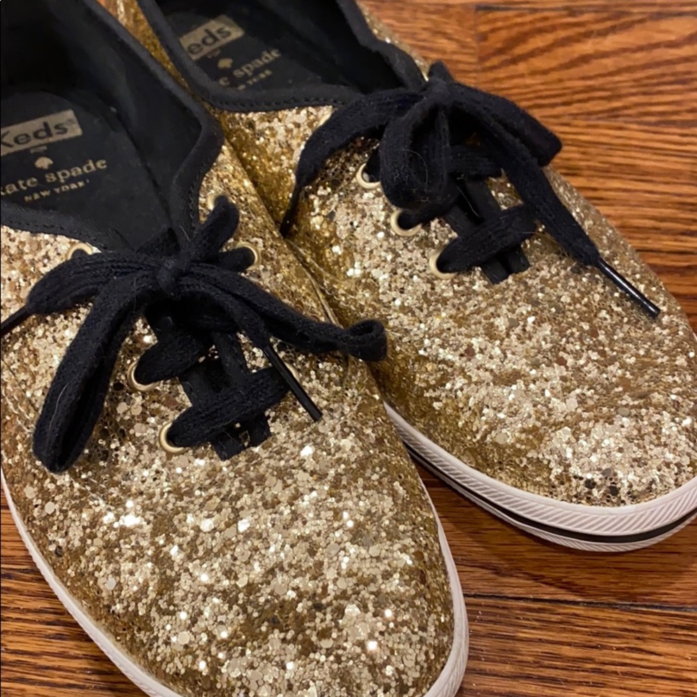 Keds® x kate spade new york glitter sneaker